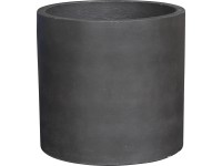 Květináč, antracitový, pr. 25 x 23,5 cm