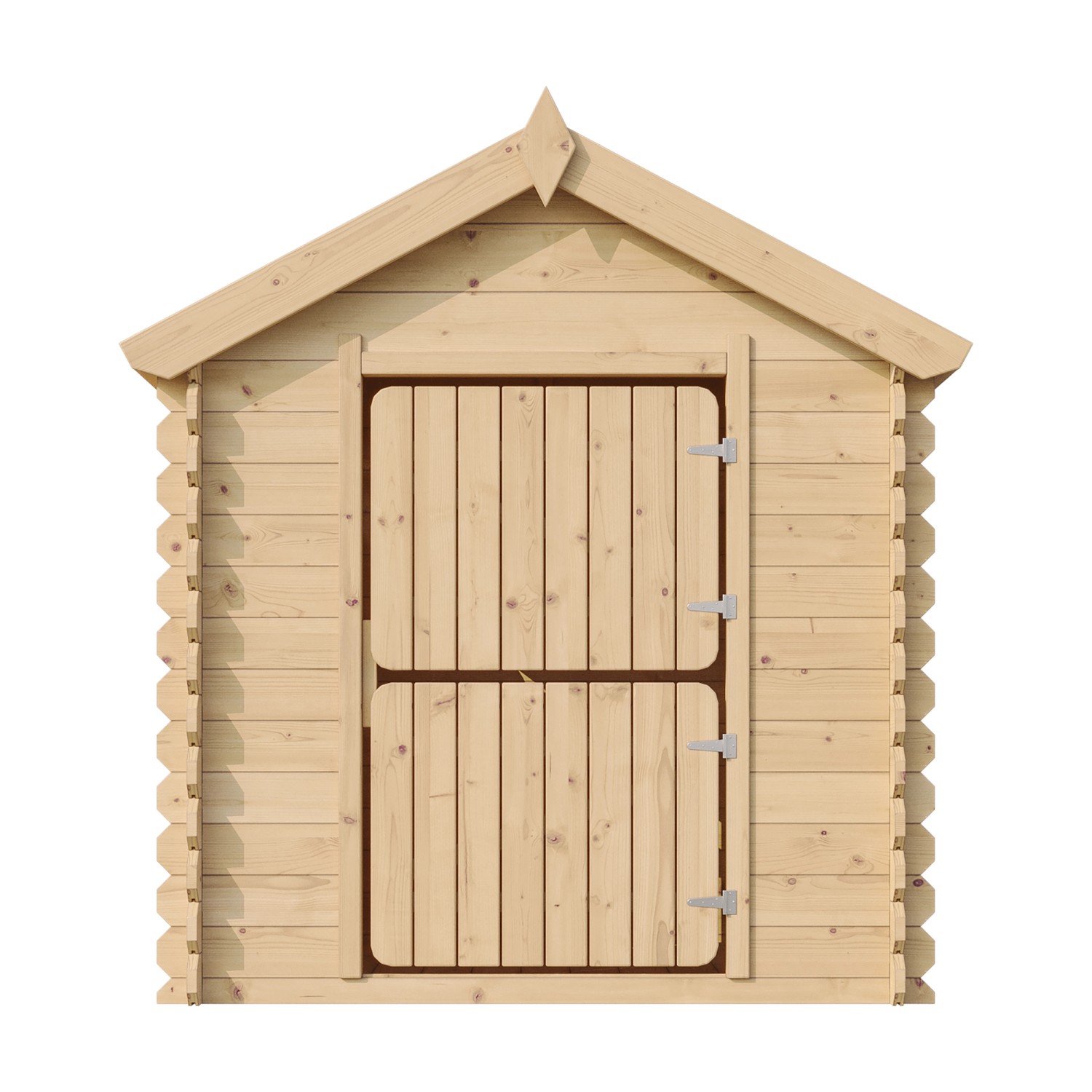 Timbela Dřevěný domeček pro děti M516 s podlahou, 106 x 130 cm