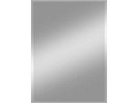 Kristall-Form Zrcadlo Gennil s fazetou stříbrné 40 x 60 cm