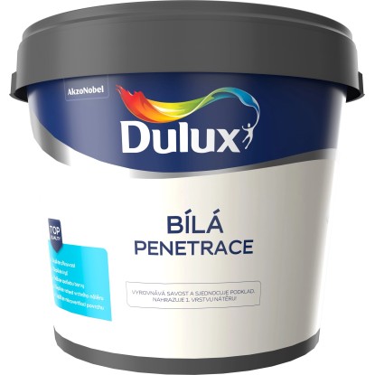 Dulux Interiérová emulzní barva Bílá penetrace 4,5 kg