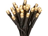 VLC LED světelný řetěz 240 x LED teplá bílá, 8funkcí, IP44, černý, 22,92 m