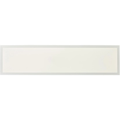 Obdélníkové bílé LED stropní svítidlo Briston, 100x25 cm, vhodné do chodby a předsíně.