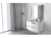 Sada koupelnového nábytku Rondi, energ. třída: A+ 100 cm bílá 3dílná