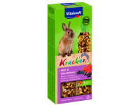 Vitakraft Doplňkové krmivo pro králíky Kräcker lesní ovoce a bezinka 2 ks Vitakraft Doplňkové krmivo pro králíky Kräcker lesní ovoce a bezinka 2 ks