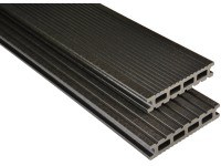 KOVALEX Terasové prkno WPC EXKLUZIV matné antracitové 26 x 145 x 3000 mm
