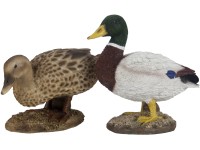 Dekorativní figurka Stojící kachna, různé druhy, 1 ks, 23 cm
