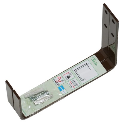 Držák na balkonové truhlíky hnědý nastavitelný v 1 směru