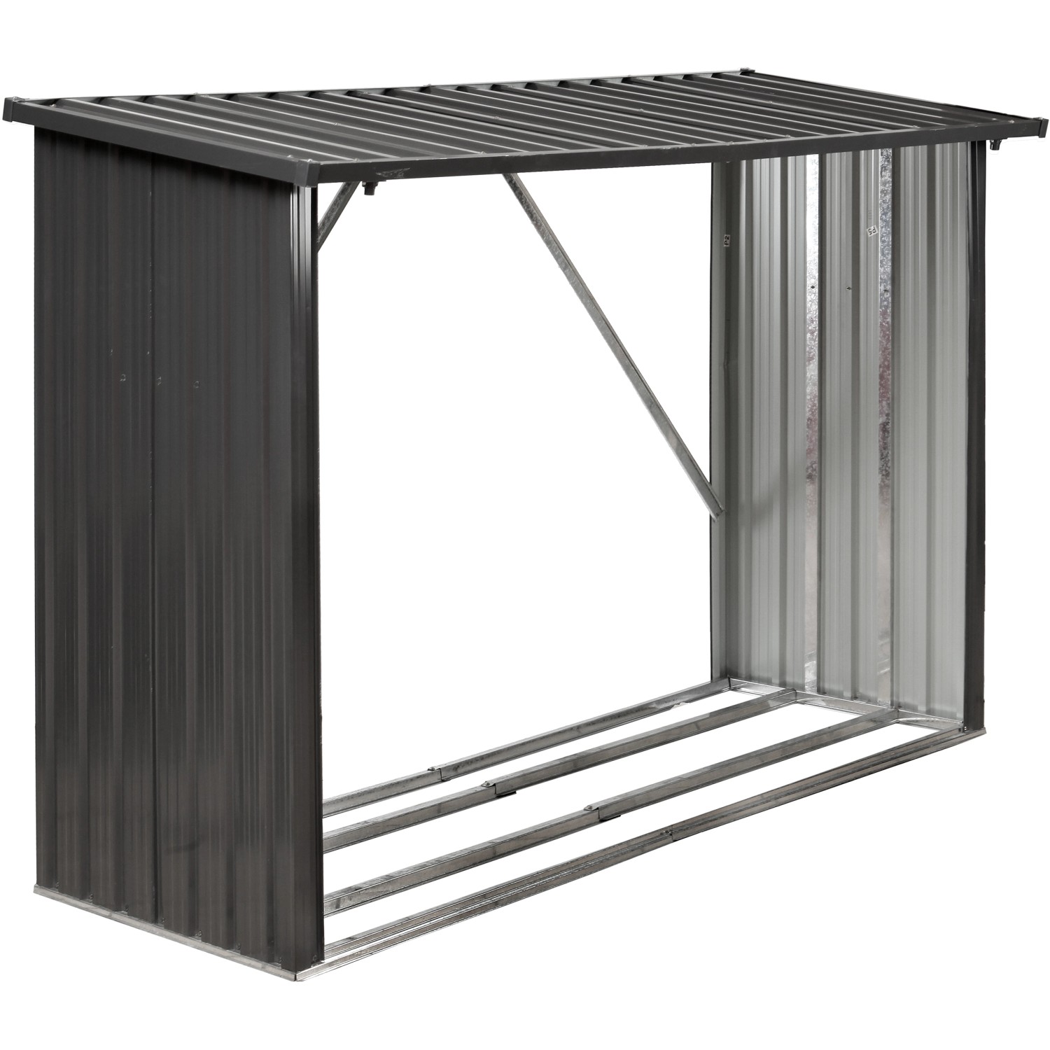 Floraworld Regál na palivové dříví XL 217 cm x 89 cm x 154,5 cm