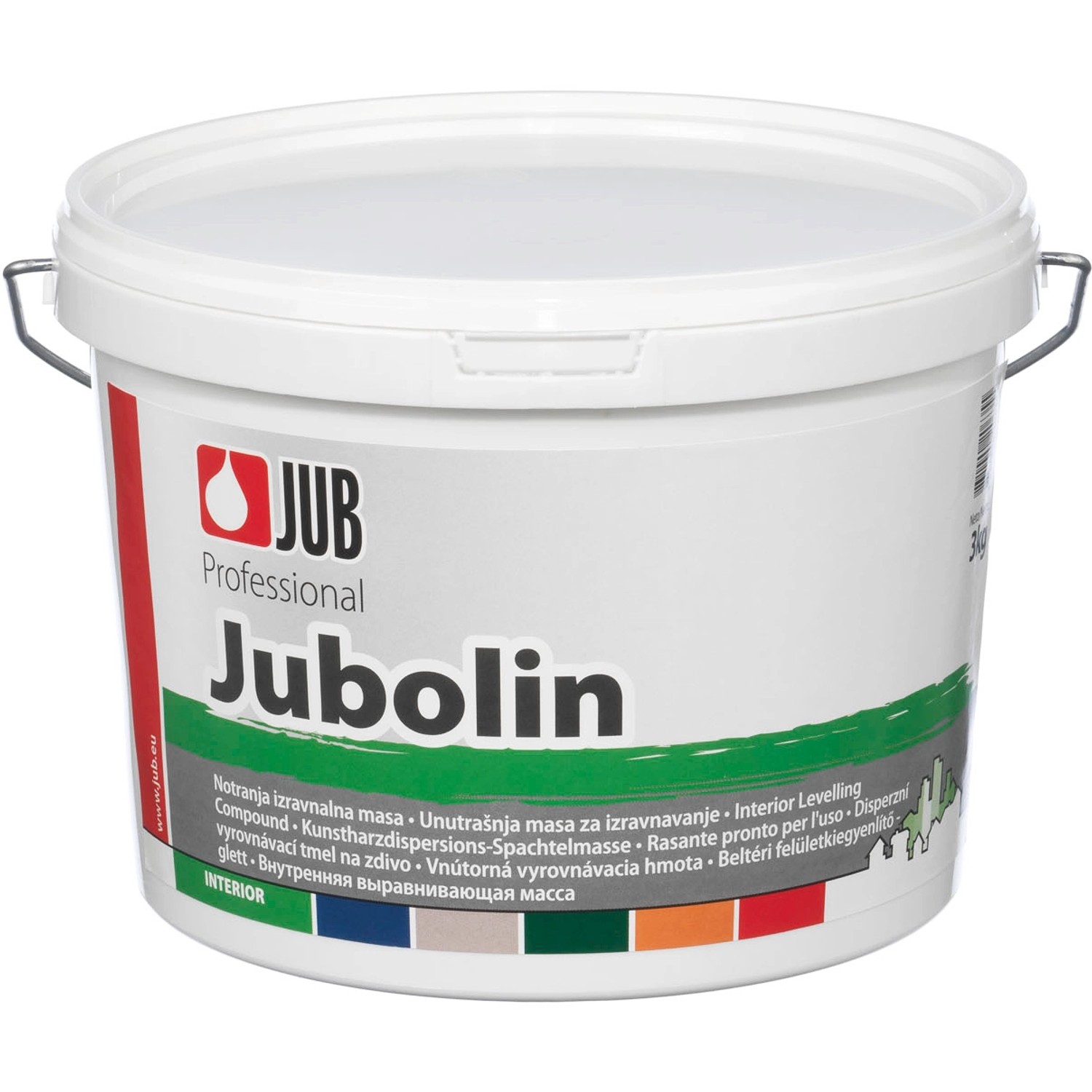 Jubolin tmel na zdivo 3 kg bílý