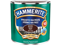 HAMMERITE Přímo na rez barva na železné kovy matná hnědá 0,25 l