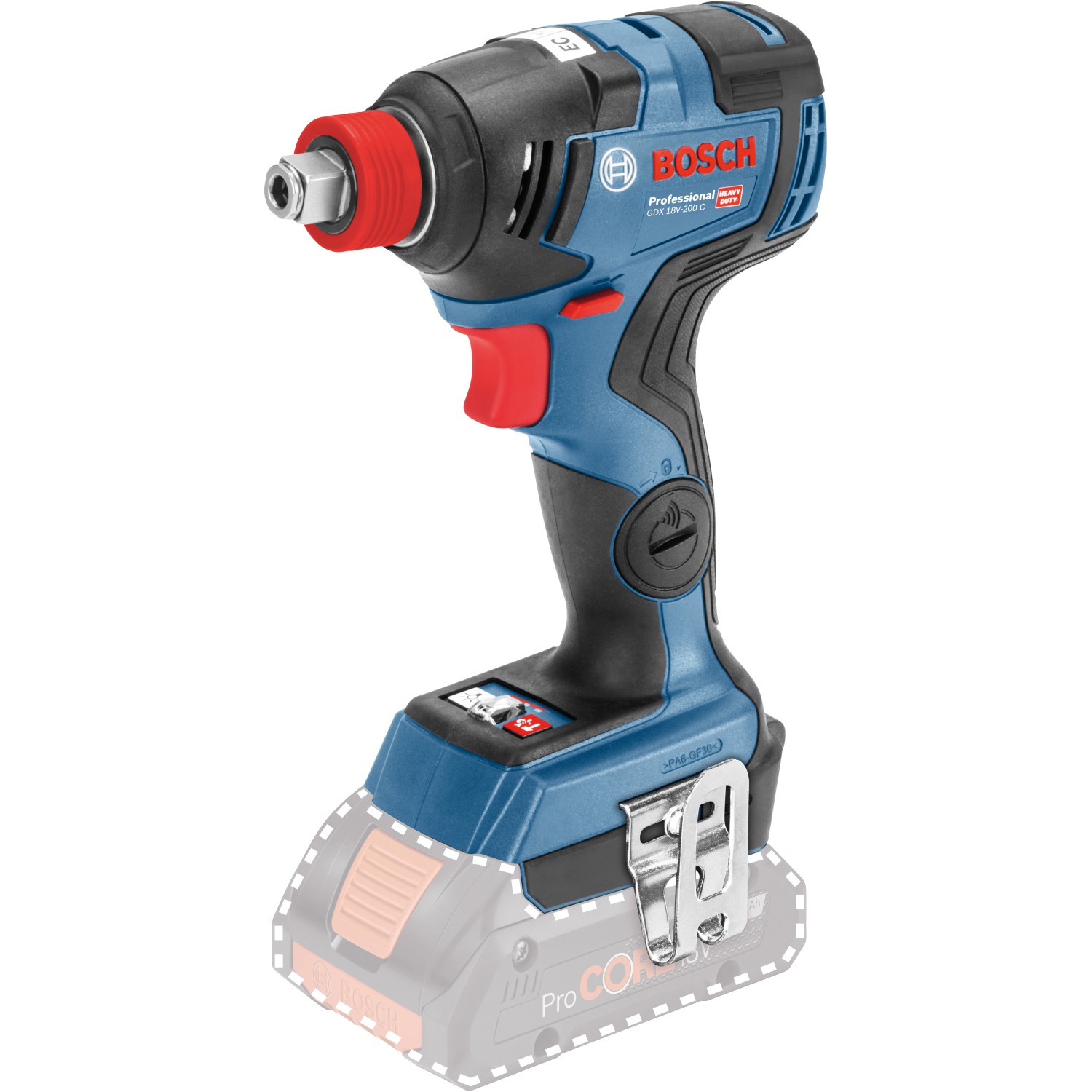 Bosch Professional Aku rázový utahovák GDX 18V-200 C Solo