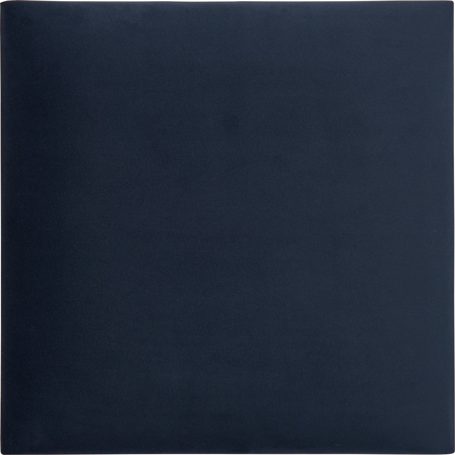 Nástěnný polstr čtverec 30 cm x 30 cm tmavě modrý sametový