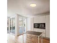 GLOBO Venkovní LED svítidlo Dori plastové stříbrné