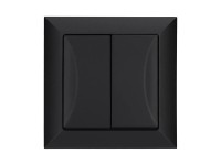 Vypínač sériový Pola, černá