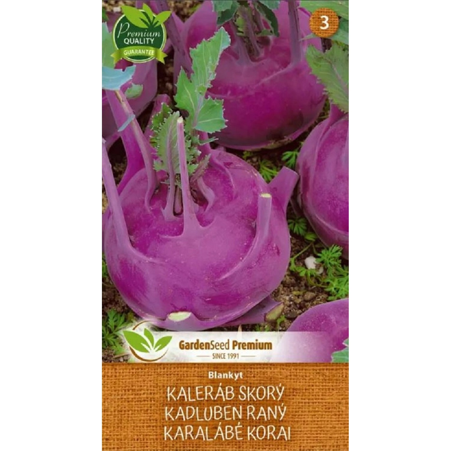 GardenSeed Premium Semínka Kedluben Blankyt, 1 g