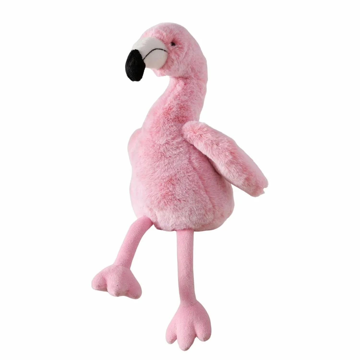 Boltze Plyšová hračka plameňák Lula, růžová, 19 x 22 x 40 cm
