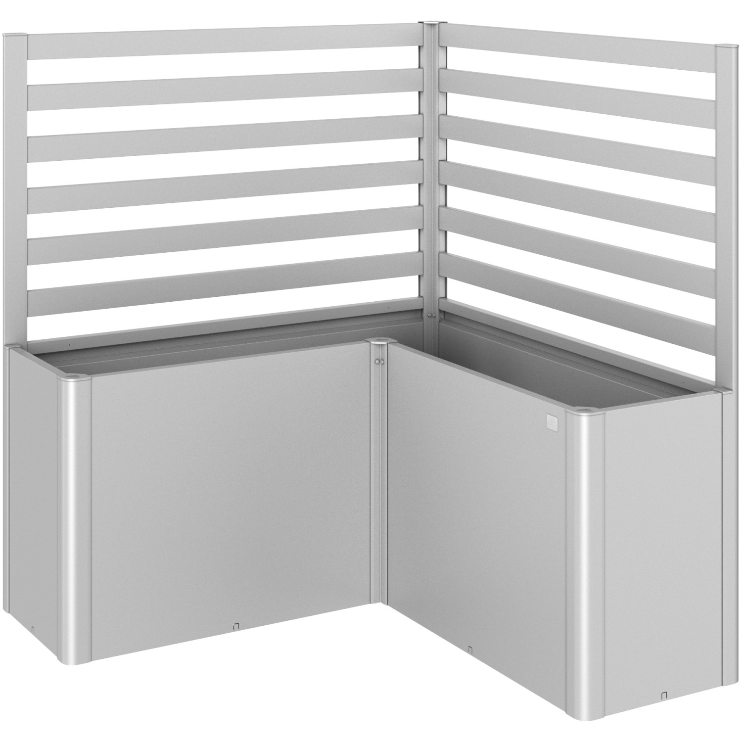 Biohort Laťková mříž pro Belvedere L150 2 ks, stříbrná