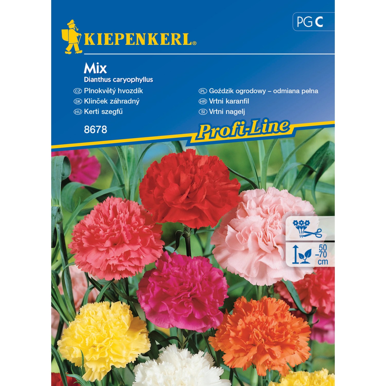 Kiepenkerl Semínka Plnokvětý hvozdík mix