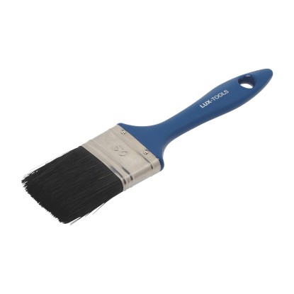 LUX-TOOLS Plochý lakýrnický štětec na laky se syntetickou pryskyřicí Basic 50 mm