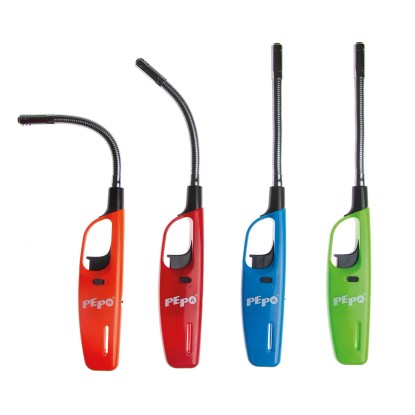 PE-PO Větruodolný flexi zapalovač, různé barvy, 1 ks