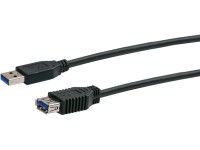 Schwaiger Prodlužovací kabel USB 3.0 zástrčka USB 3.0 A > zdířka USB 3.0 A, 3 m