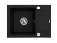 PYRAMIS Granitový dřez NEXT 1B 1D Volcano 62 x 44 cm PYRAMIS Granitový dřez NEXT 1B 1D Volcano 62 x 44 cm