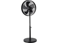 Stojanový ventilátor, černá, 45 x 40 x 120 cm