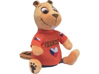 OBI Česká republika 30 LET Plyšový bobr 23 cm
