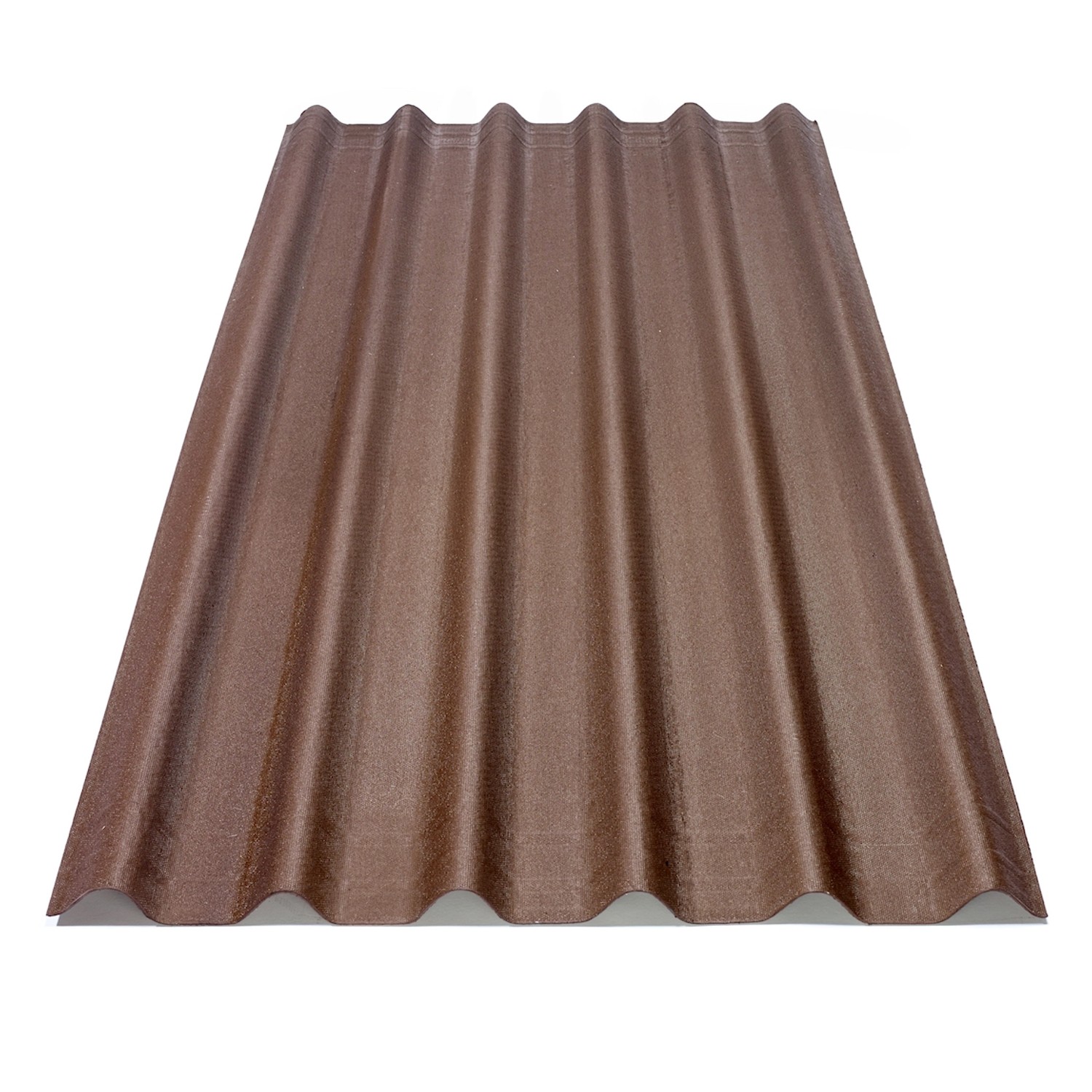 Onduline Vlnitá asfaltová deska EASYFIX hnědá, 200 x 81 cm, 1,62 m2