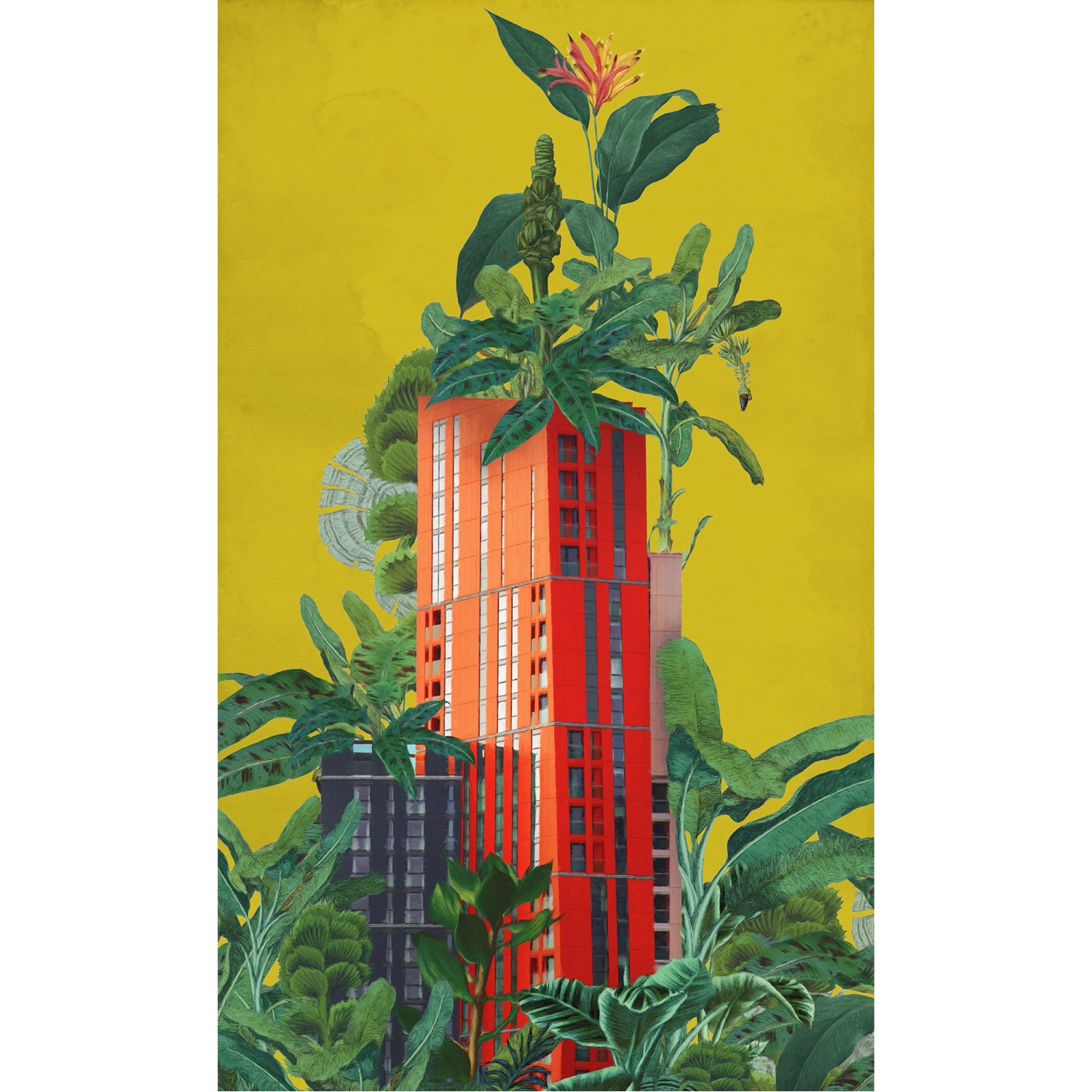 Komar Vliesová fototapeta Plant House 150 x 250 cm