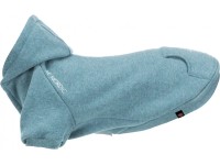 Trixie Mikina s kapucí Flensburg BE NORDIC, světlá petrolejová, vel. XXS: 24 cm