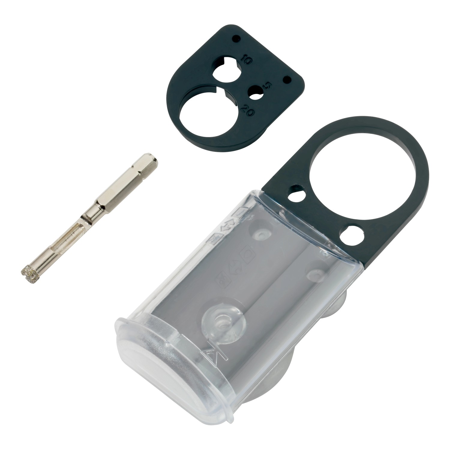 LUX Diamantový vrták 10 mm s vedením