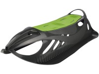 Plastové sáně Neon Grip černo-zelené 22 x 93 x 44 cm