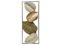 FALC Nástěnná kovová dekorace 3D 21SMB8157, 30 x 75 x 5 cm