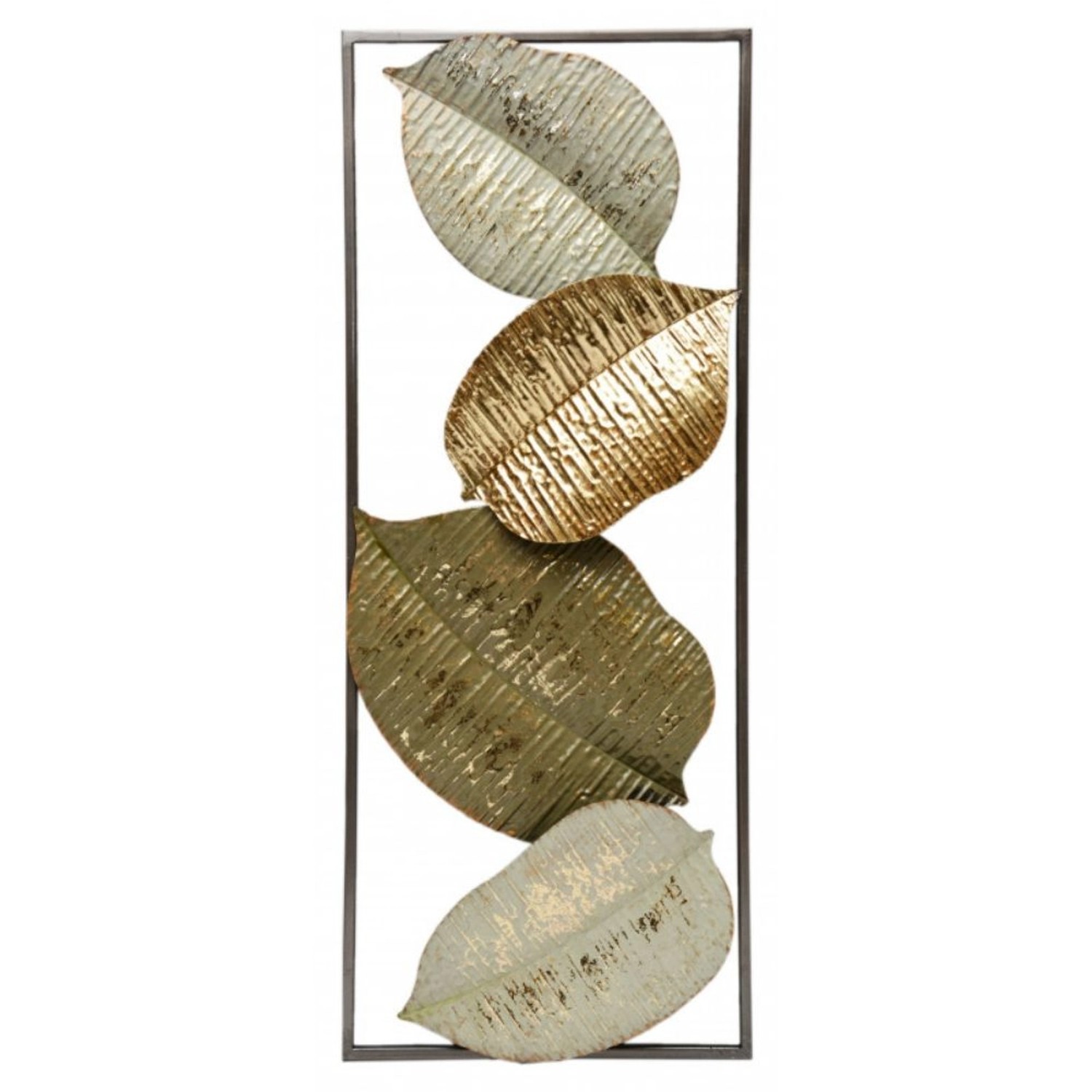 FALC Nástěnná kovová dekorace 3D 21SMB8157, 30 x 75 x 5 cm