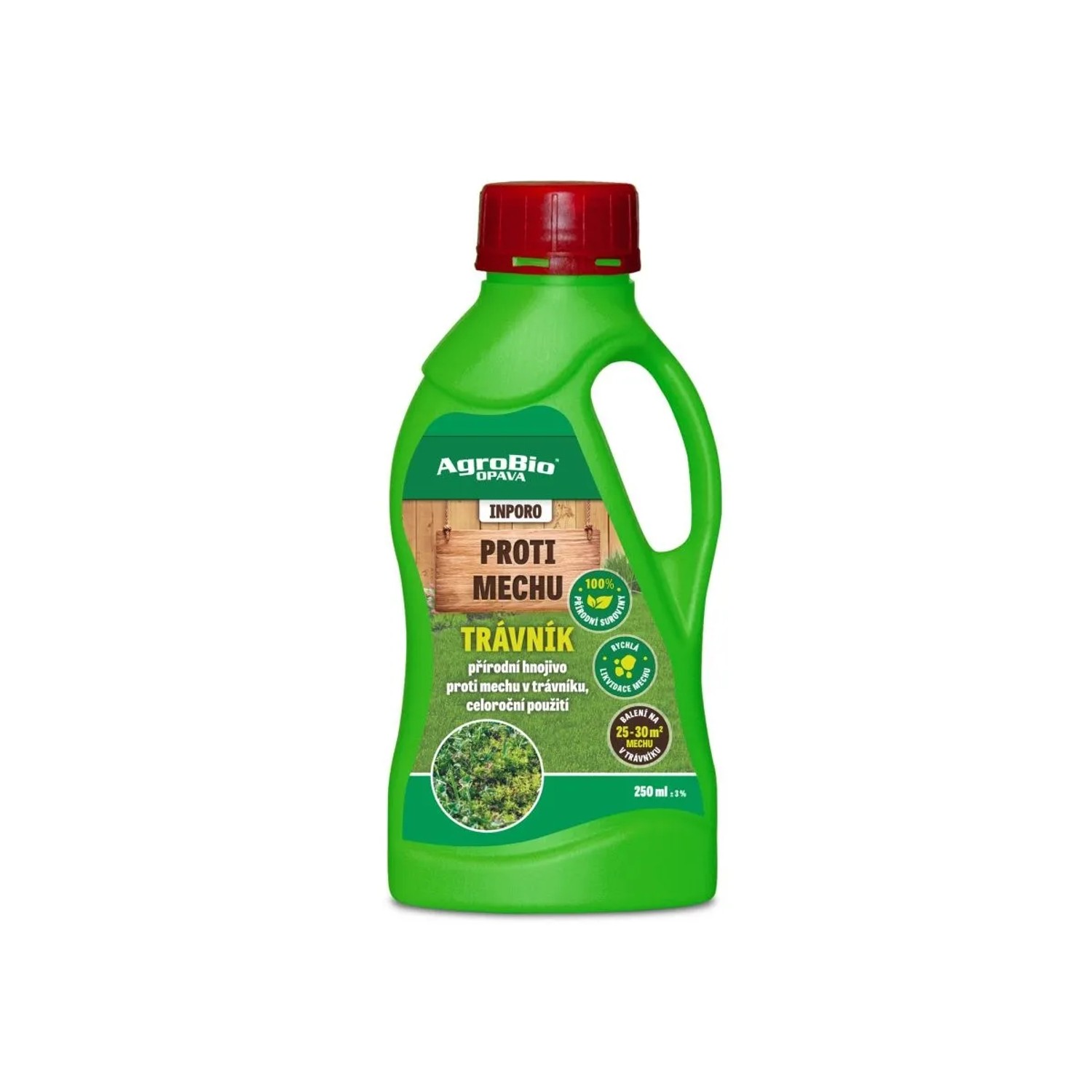 AgroBio OPAVA INPORO proti mechu v trávníku 250 ml