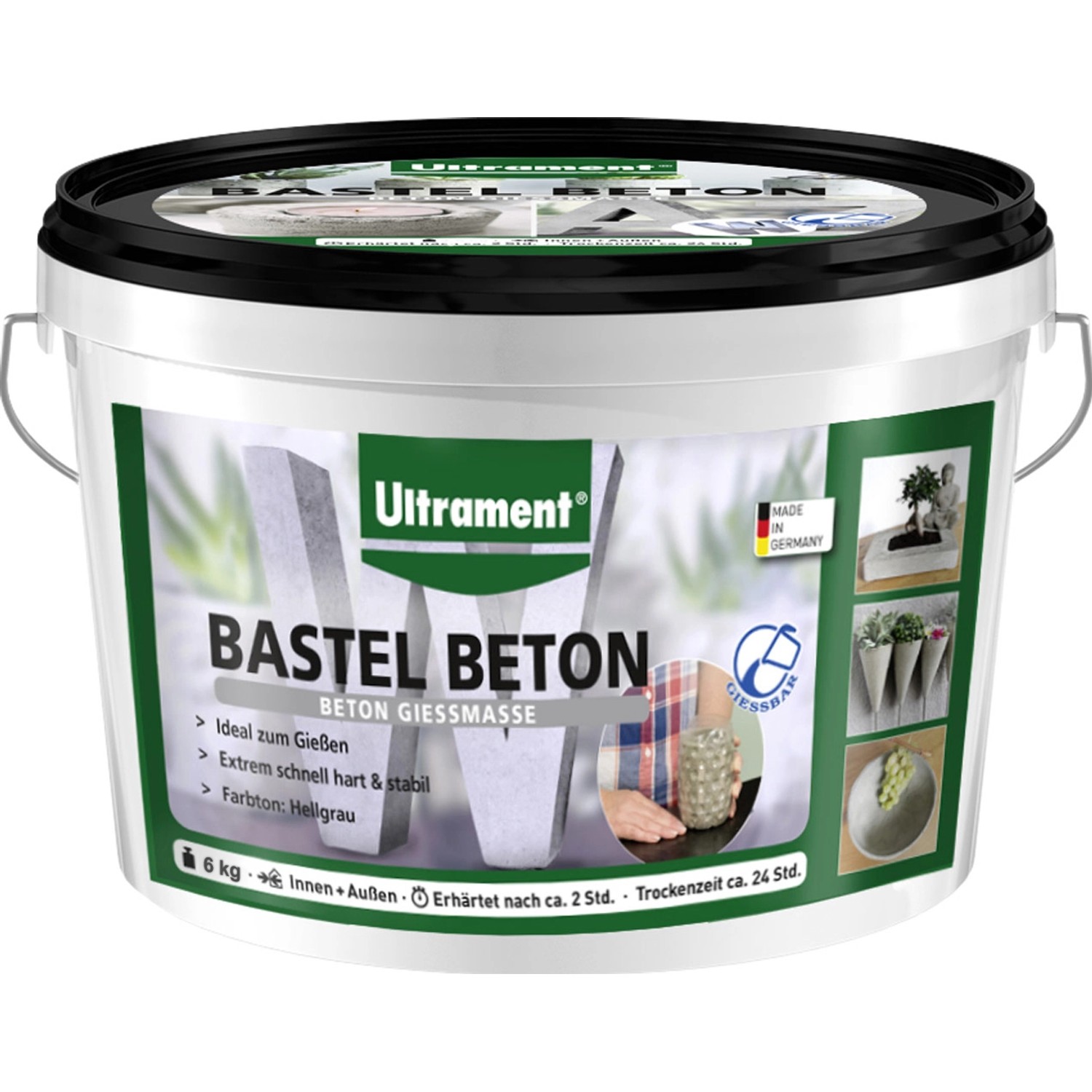 Ultrament Řemeslný beton šedý 6 kg