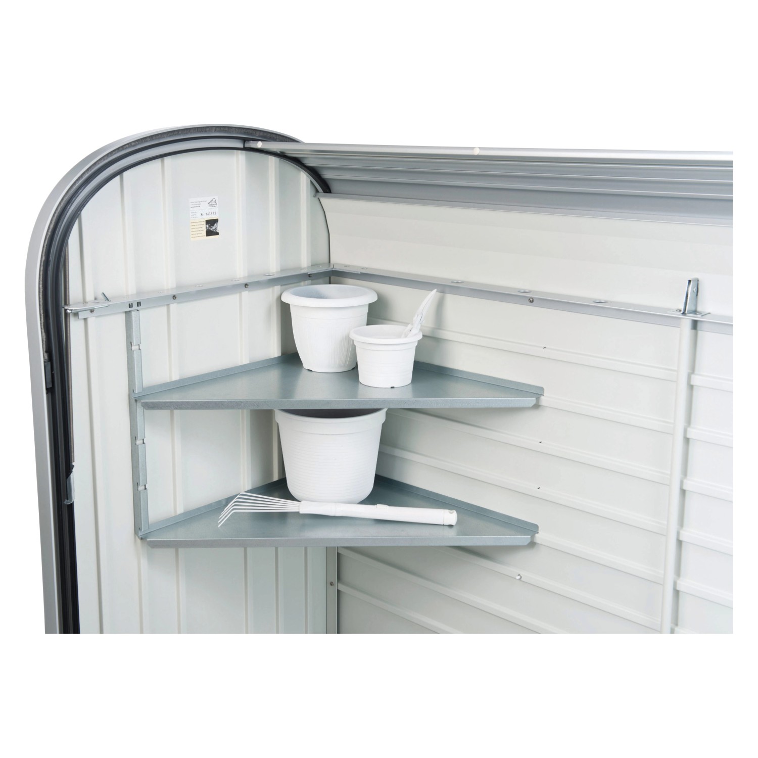 Biohort Sada rohových regálů pro úložný box StoreMax 120/190 54 x 54 x 53,5 cm