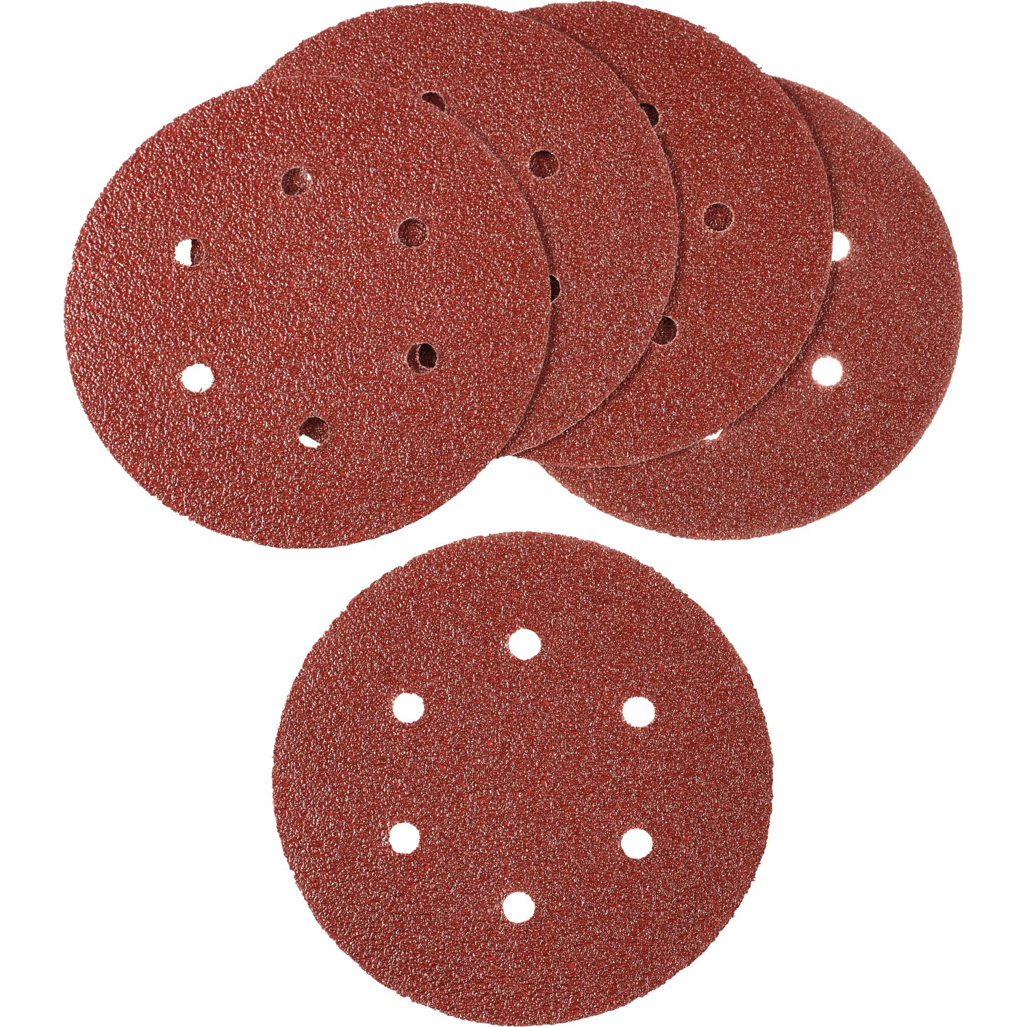 LUX Brusná podložka pro excentrické brusky K40 děrovaná, 5 ks, pr. 150 mm