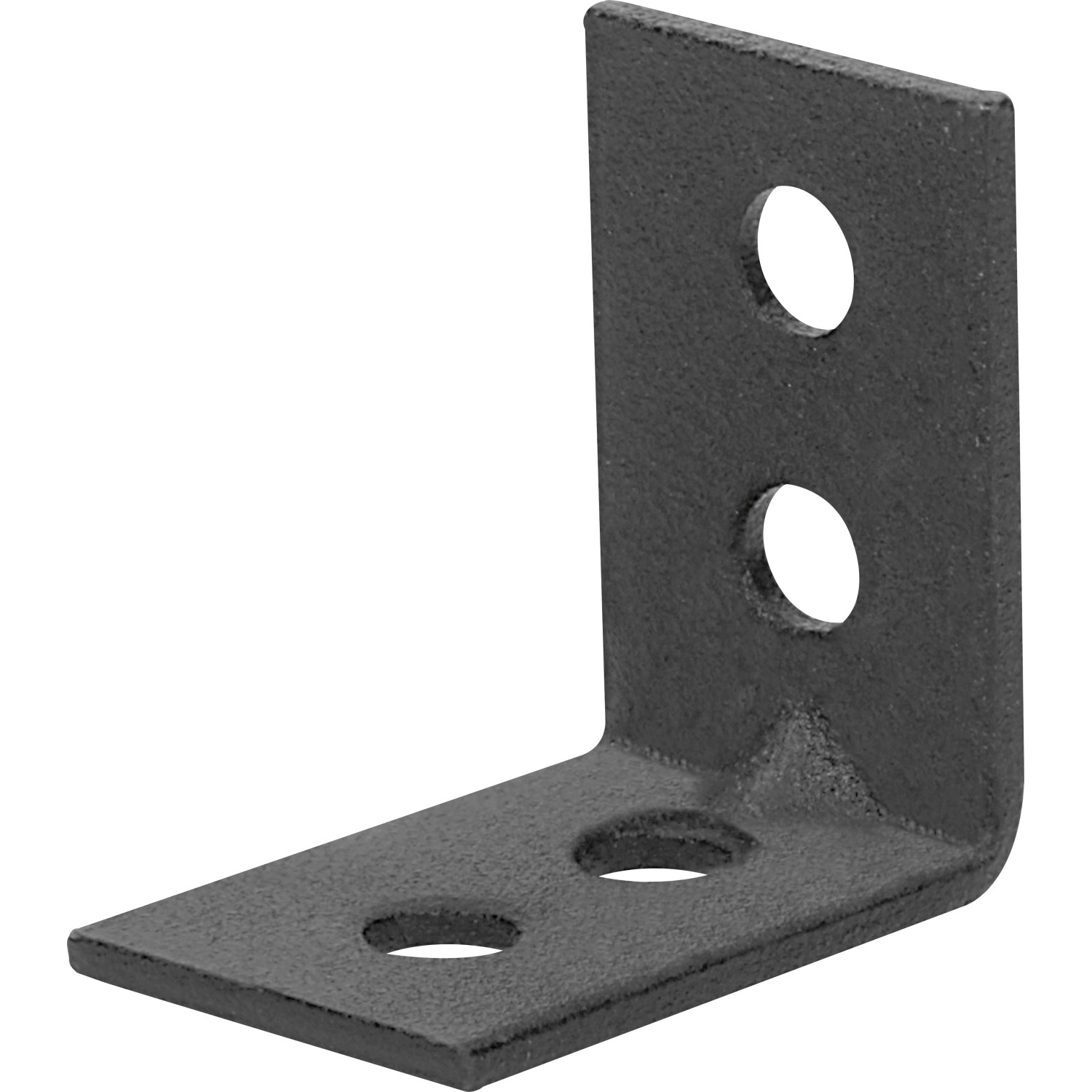 Nábytkový úhelník, hnědý, práškový nástřik, 25 mm x 25 mm x 14 mm