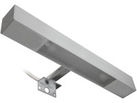 Elita Zrcadlové LED svítidlo Kwadro, 6W, IP44, 4000K, chrom, 30 cm