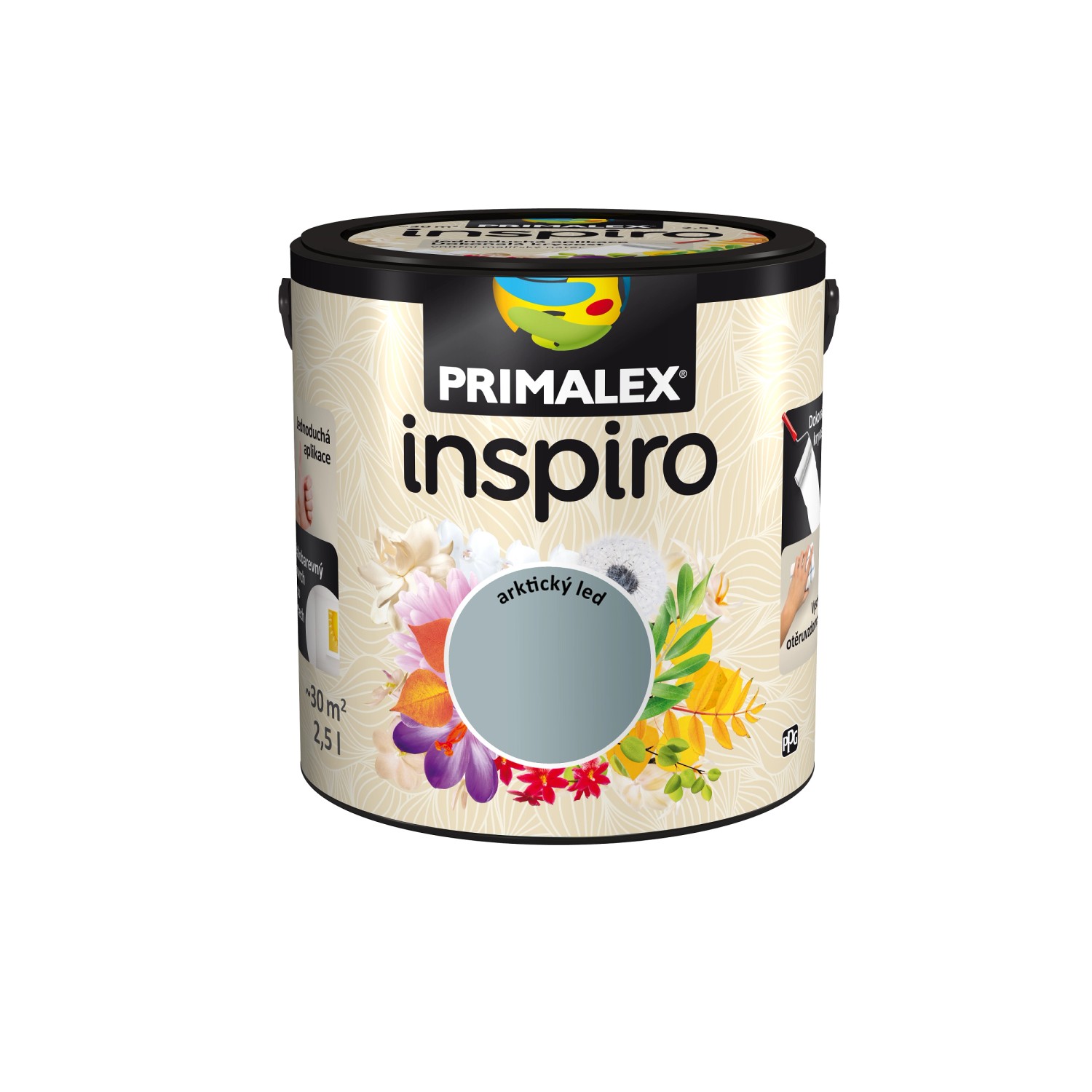 Primalex Barevný vnitřní malířský nátěr Inspiro arktický led 2,5 l