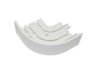 Gardinia Oblouk P2Ü bílý 13,5 cm x 13,5 cm, balení po 2 ks Gardinia Oblouk P2Ü bílý 13,5 cm x 13,5 cm, balení po 2 ks