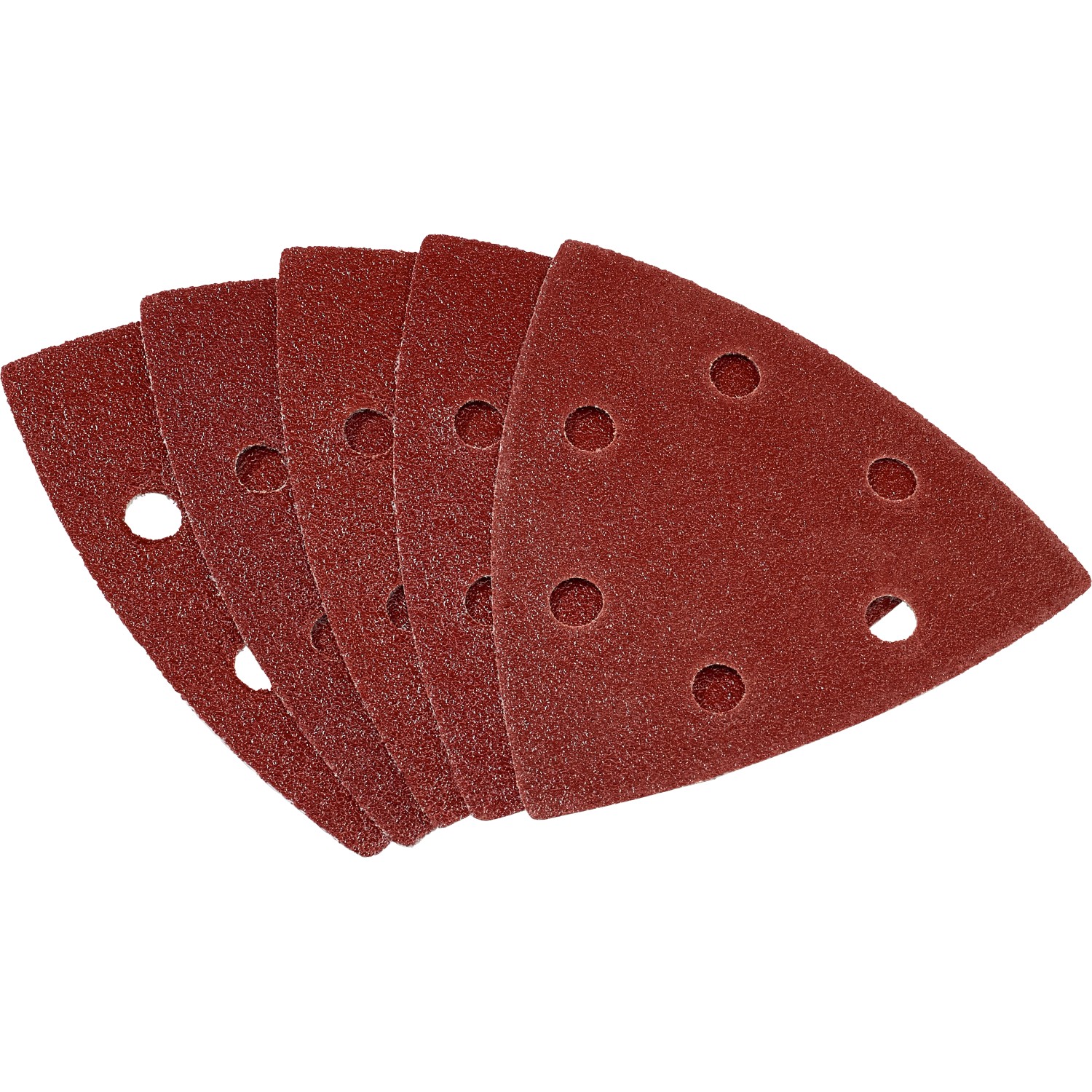 LUX Brusná podložka pro delta brusku Comfort, děrovaná, 96 x 96 mm, K60, 5 ks