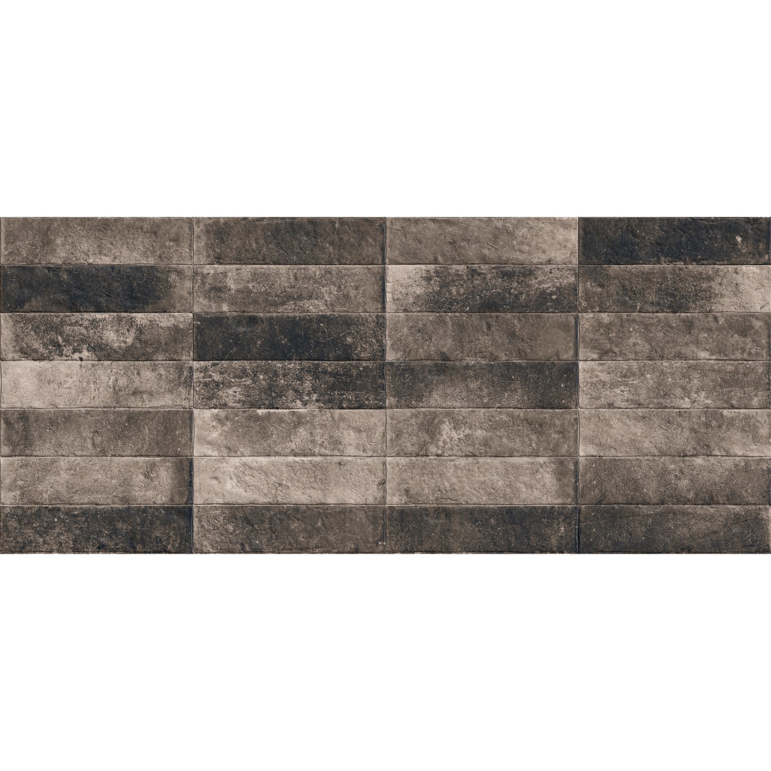 Obklad Stripe Grey gresový 7,5 x 30 cm