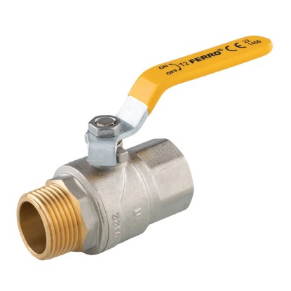 Ferro Plynový kulový kohout ŠM RP 3/4" x R 3/4" (KGS21)