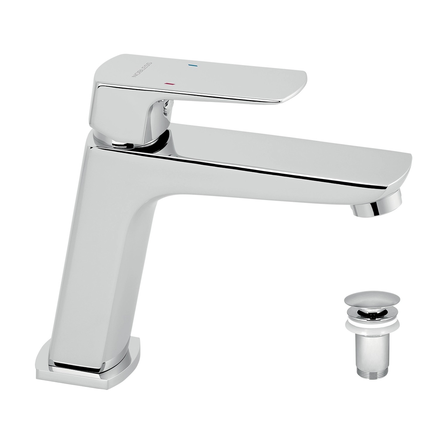 Novaservis Umyvadlová baterie Nobless Ego 43003,0 s výpustí, chrom