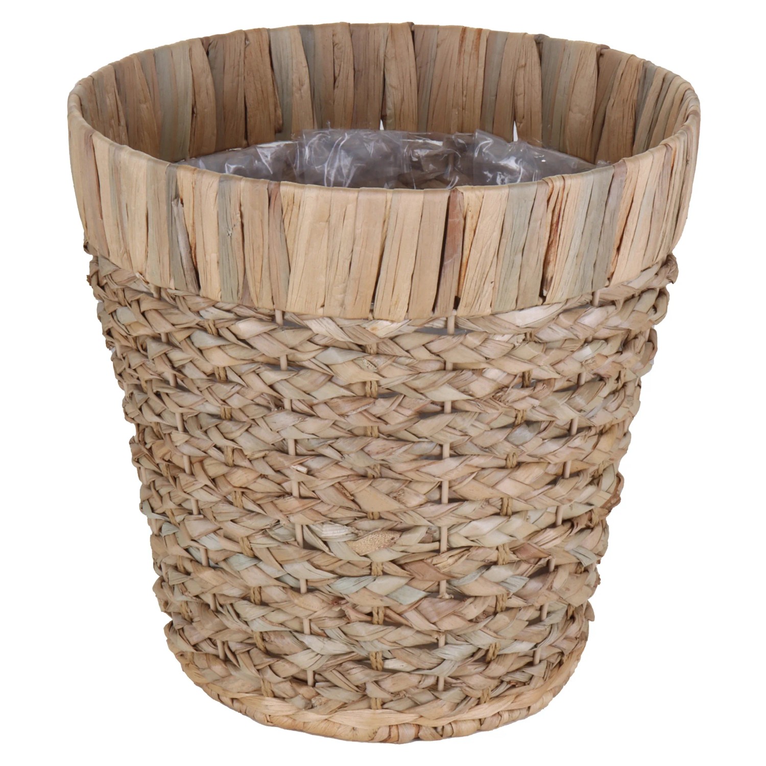 A.H.G. Květináč z banánových listů, béžová-přírodní, pr. 24 x 23,5 cm
