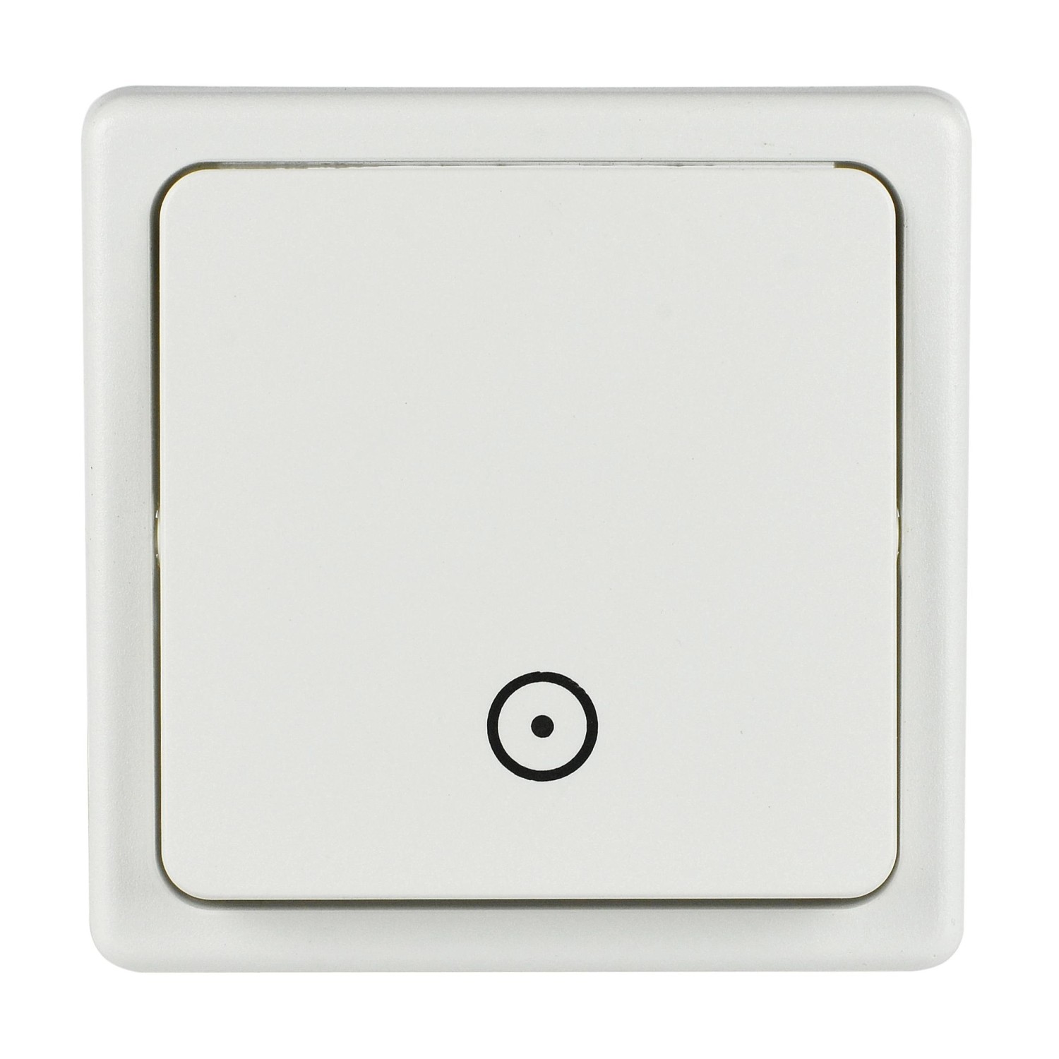 SEZ Tlačítko Standard DS 1101-10 B bílé 28 x 82 x 82 mm