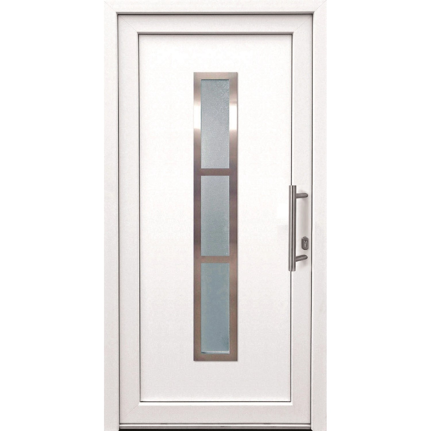 Panto Plastové vchodové dveře K014, bílá, 110 x 210 cm, P